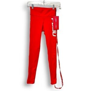 Fubu x Acai Berry Pink High Waisted Brazilian Scrunch Butt Work out leggings NWT